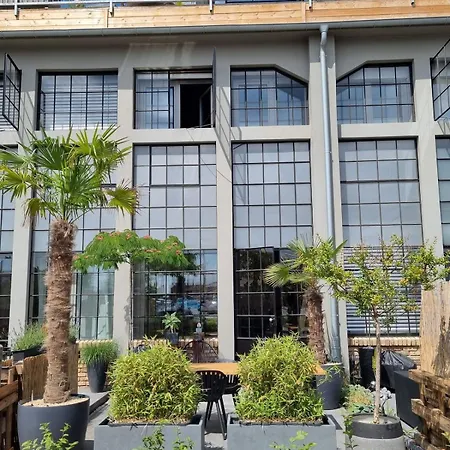 Wohnen Im Industriedenkmal Mit Dachterrasse Apartament